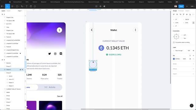 Let's Design a NFT App in Figma смотреть онлайн