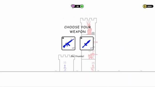 Stick Hero: Tower Defense | 100 уровней выживания смотреть онлайн
