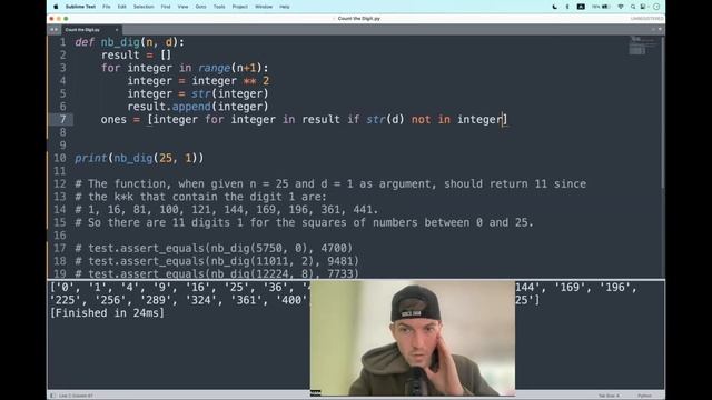 Codewars (Python?) | Count the Digit | kyu7 смотреть онлайн