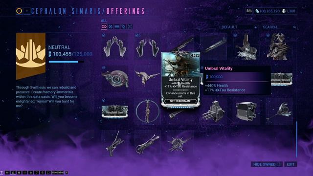 Warframe - Buying Login Reward Weapons смотреть онлайн