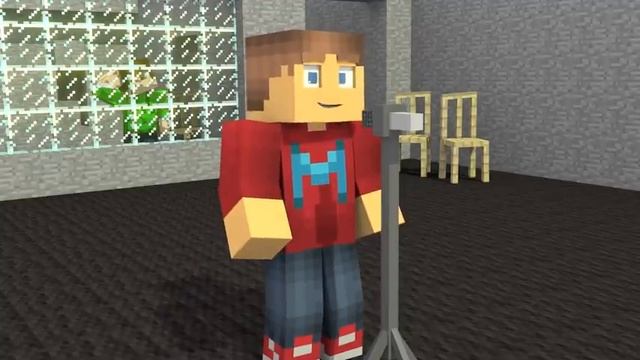 What Does the Fox Say? (Minecraft Animation) смотреть онлайн