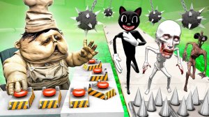 ПОВАР МАЛЕНЬКИЕ КОШМАРЫ ПРОТИВ SCP! КТО ОСТАНЕТСЯ В ЖИВЫХ? ДИКАЯ ДОРОГА СМЕРТИ С SCP В Garry`s Mod