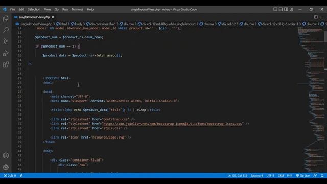 E-Commerce Application Single Product View Design And Programming Part смотреть онлайн