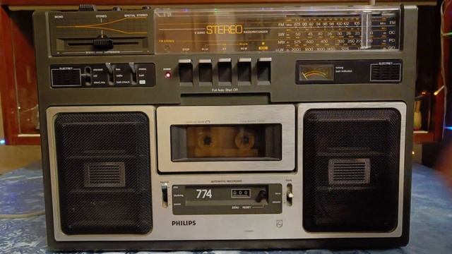 Моя новая старая магнитола Philips 774 / My New Old Philips 774 Tape Recorder / 私の新しい古いフィリップス774ラジオ