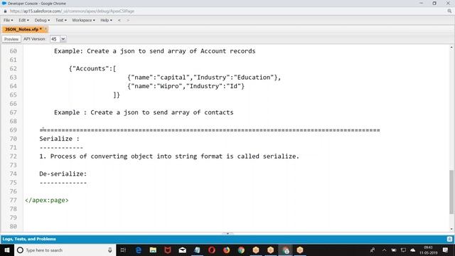 2 Salesforce Integration | JSON | Class 2 | Sathish Myla смотреть онлайн