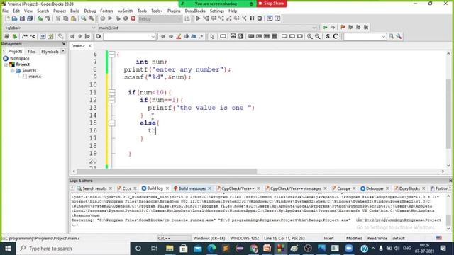 Nested If-else statement | Control Flow | Statements program in Code Block смотреть онлайн