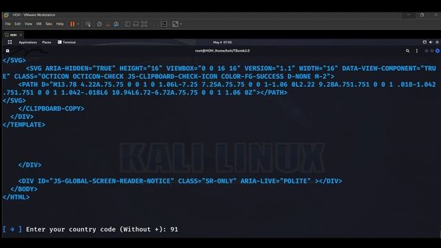 how to send message and call with python || what is Tbomb kali linux #termux смотреть онлайн