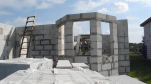 Простой способ сделать ЭРКЕР из пеноблоков ч.4