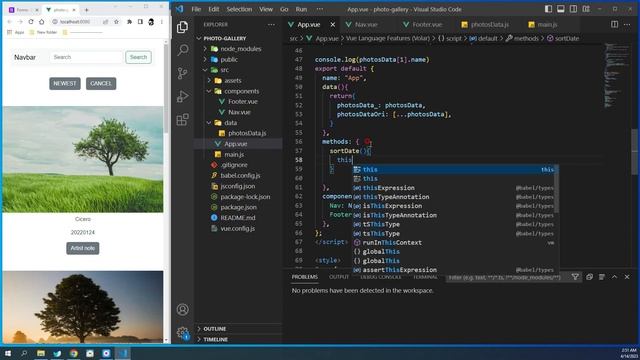 5 Vue js data sort смотреть онлайн