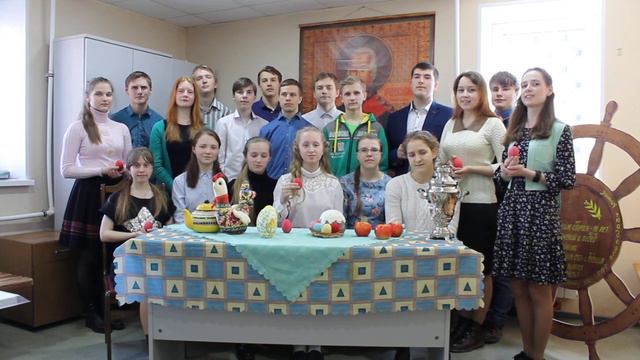 Поздравление с Воскресением Христовым от Молодежной группы смотреть онлайн