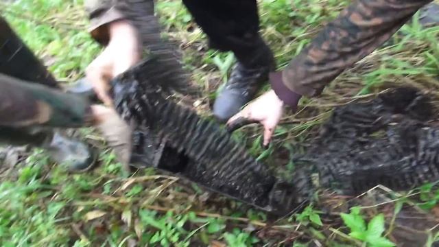 Немцы в спешке бросили все! Раскопки на Железной реке с металлоискателем // Юрий Гагарин смотреть онлайн