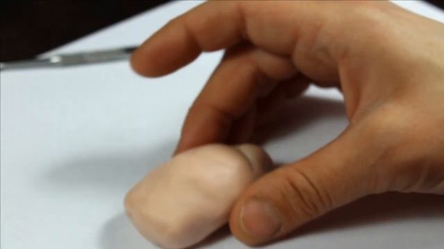Лепка младенца из полимерной глины. Polymer clay tutorial. How make polymer clay baby. смотреть онлайн