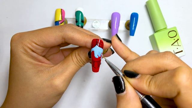 Nails Room by DaNa - Hand Painted Halloween Nail Design Freestyle смотреть онлайн