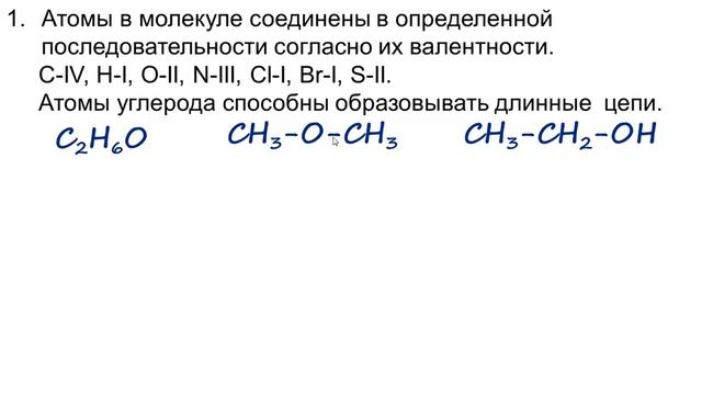 Теория химического строения смотреть онлайн