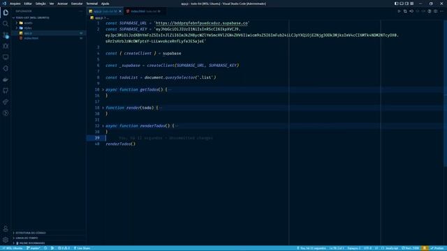 Criando uma TODO LIST com JAVASCRIPT PURO смотреть онлайн