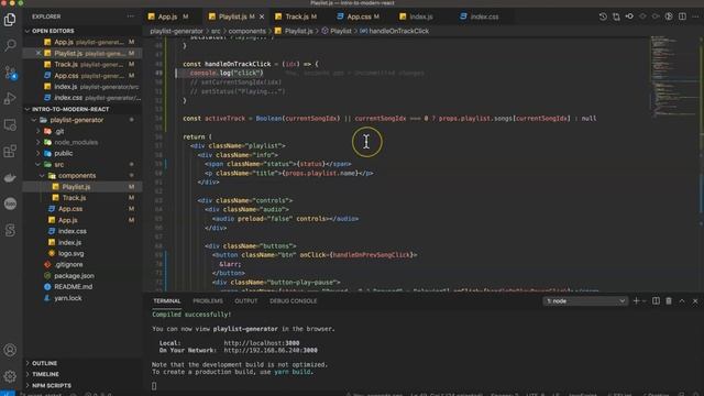 Intro to Modern React Part 12 - Passing Functions as Props смотреть онлайн