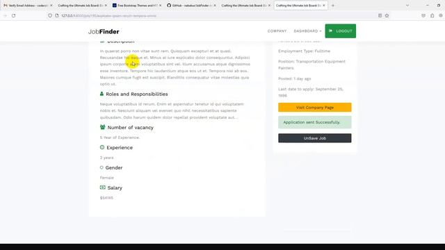 Creating a Powerful Job Portal with JobFinder Script (PHP Laravel 10 & Vue.js) смотреть онлайн