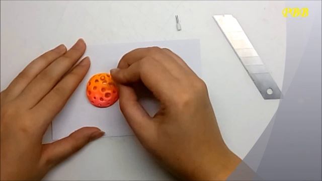 Брошь из полимерной глины смотреть онлайн