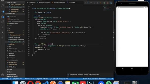 Flutter to Firebase Storage Upload Image #61 | Pick Image & Upload to Firebase смотреть онлайн