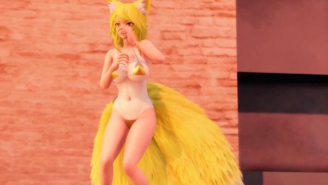 【Ray-MMD】水着日焼け八雲藍でロキ(4K 60fps) смотреть онлайн