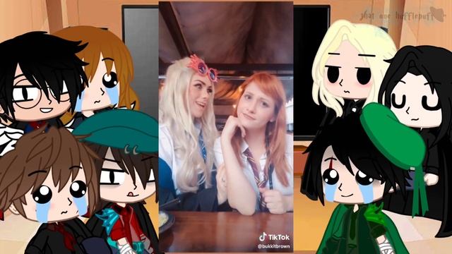 Harry Potter Characters React to Tiktok || Drarry, Wolfstar, and Jily смотреть онлайн