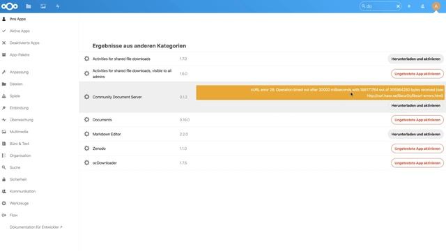 OnlyOffice in Nextcloud Hub (V18) aktivieren - integrierter OnlyOffice Document Server смотреть онлайн