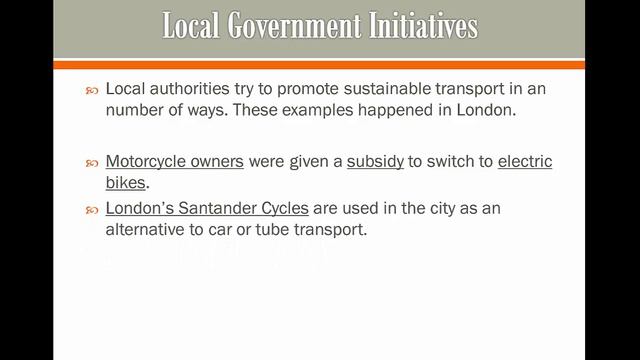 A Level Human Geography - Designing Transport For Sustainability смотреть онлайн