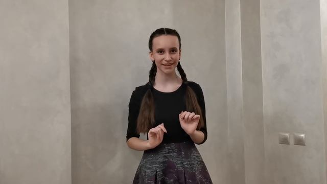 Панькова Анна исполняет отрывок из произведения Н.В.Гоголя "Ночь перед Рождеством" #страначитающая смотреть онлайн