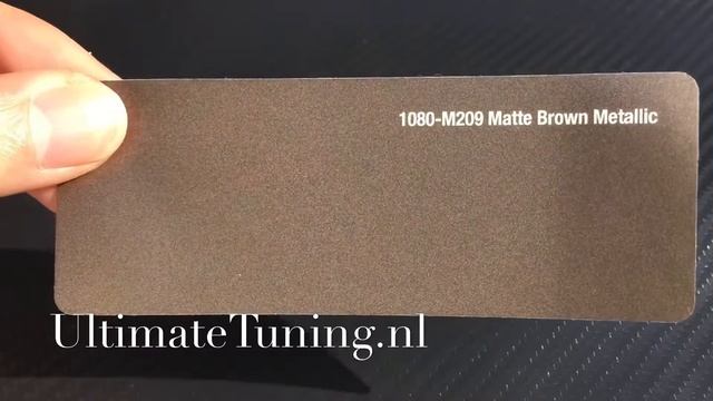 3M 1080 M209 Matte Brown Metallic UltimateTuning.nl смотреть онлайн