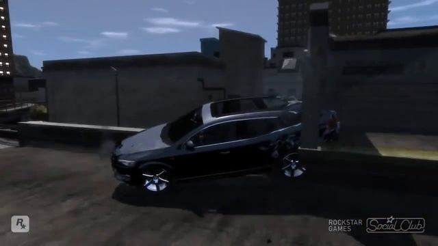 GTA IV 2009 Audi Q7 V12 TDI LED Edit Crash Testing HD