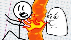 ПОЛ ЭТО ЛАВА! ► Draw a Stickman EPIC |2| Прохождение