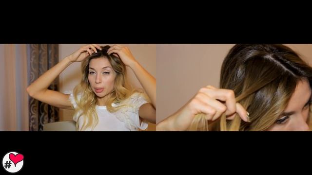 Стильная прическа на каждый день / Полина Репик в рубрике #кудри смотреть онлайн