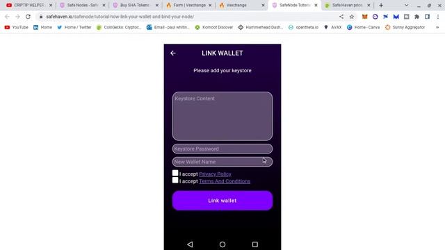 SAFE HAVEN(SHA) NODE SET UP смотреть онлайн