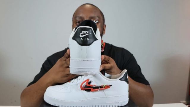 Nike Air Force 1 Carabiner Swoosh On Foot Sneaker Review QuickSchopes 291 Schopes DH7579 100 White смотреть онлайн