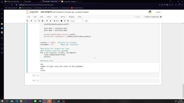 3rd Polynomial Regression COVID19 India смотреть онлайн