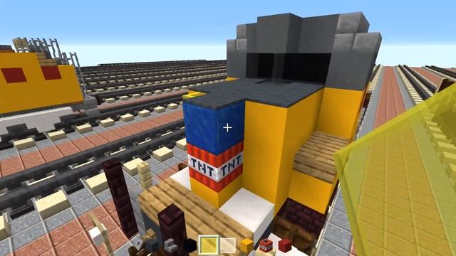 Minecraft Union Pacific GP15-1 Train Tutorial смотреть онлайн