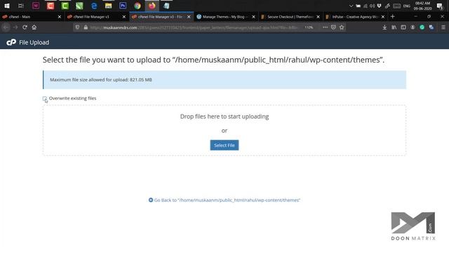 How to install premium #wordpress #theam through cpanel Doonmatrix смотреть онлайн