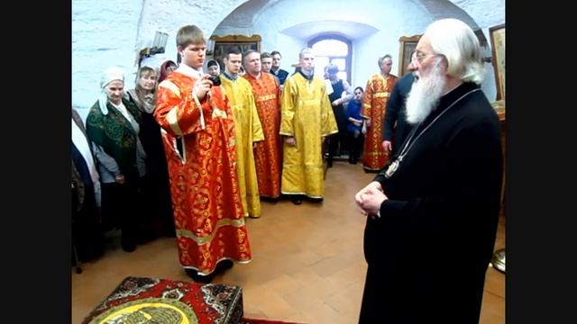 Владычняя проповедь после освящения храма, 7.02.2015 смотреть онлайн