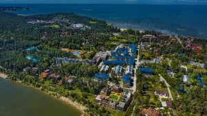 Бердск с квадрокоптера. Бердская коса, Бердский залив. 2021.mp4