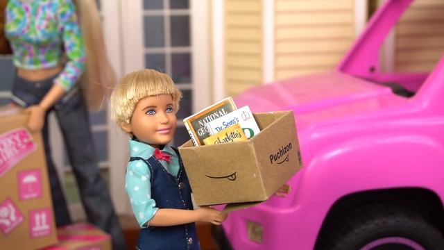 Barbie Dolls Moving Day Story New Dollhouse - Titi Toys & Dolls смотреть онлайн