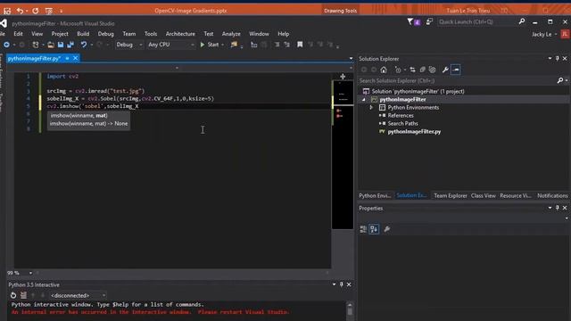 Image Analysis, Edge Detection (Sobel, Scharr, Laplacian) - OpenCV for Python Tutorial 03 смотреть онлайн