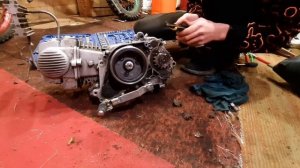 1️⃣Разборка питбайка Kayo,подготовка к капиталке