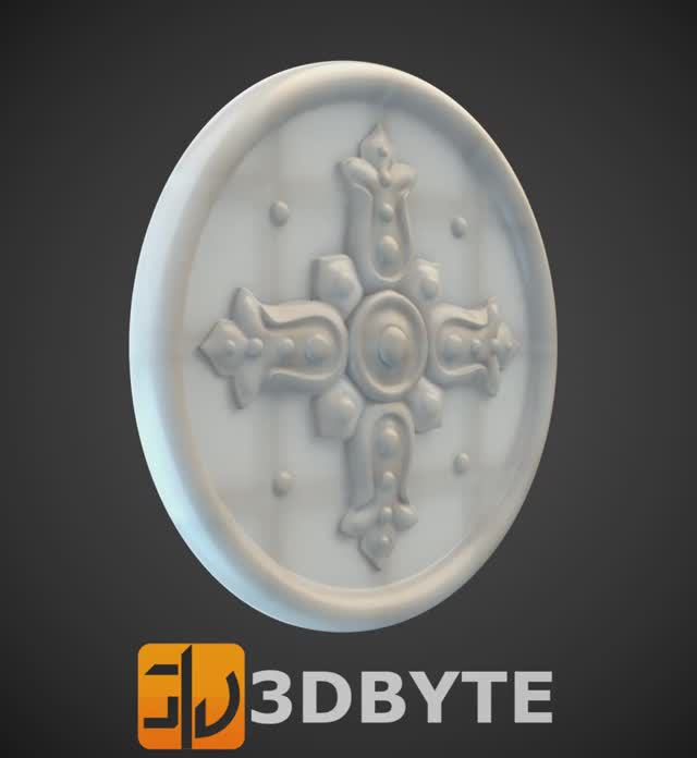 #3dmodel - Round #decor 30 || Круглый декор 30 #3dbyte #3dprint