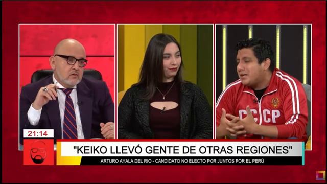 Arturo Ayala el Comunista : "...ha sido tan malo el perfomace de keiko..." | Beto a saber смотреть онлайн