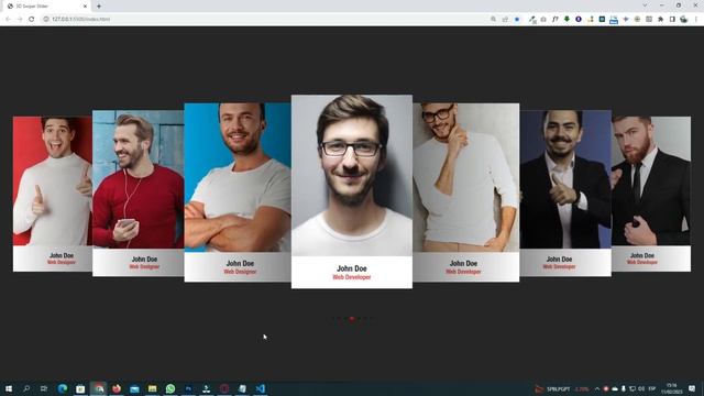 Leman7 : Responsive Touch Slider Using Html CSS & Swiper.js смотреть онлайн