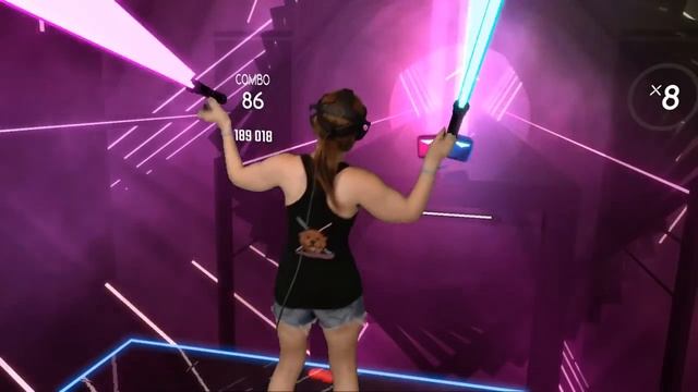 Beat Saber || Ignite by Alan Walker & K-391 (Expert+) First Attempt || Mixed Reality смотреть онлайн
