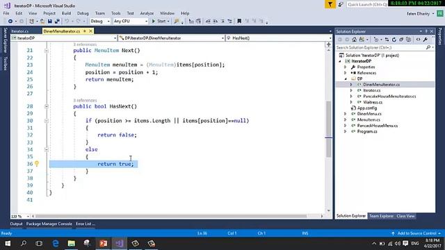Iterator Design Pattern смотреть онлайн