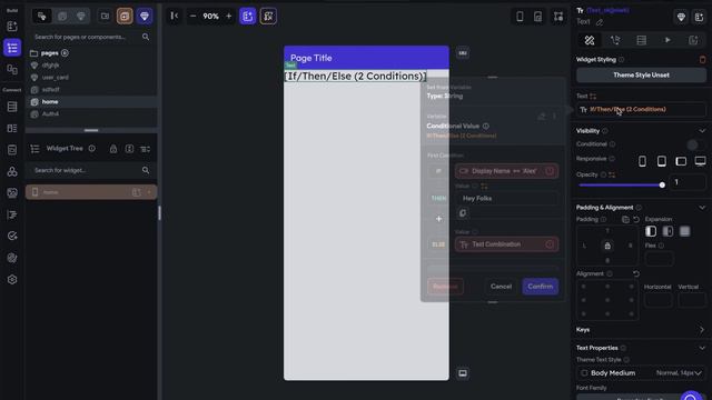 28. Привязка данных, установка из переменной (Set From Variable) - FlutterFlow University смотреть онлайн