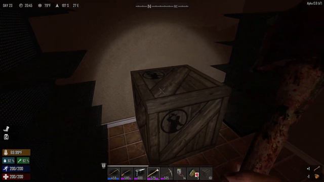 7 Days to Die [Alpha 13] соло (36) - Оружейка?! Дайте две! смотреть онлайн