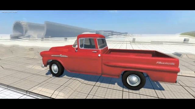 BeamNG drive #27 - Chevrolet Apache 1958 Fleetside смотреть онлайн